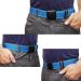 LionVII Men's Adjustable Breathable Belt with Plastic Buckle - Blue, Trim-to-Fit, 27-46 - Buy Online on SooperMarket.com