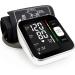 QGUGU Blood Pressure Monitor - Automatic Upper Arm BP Machine with Adjustable Digital Cuff Kit, Backlit Display, 240 Sets Memory - USB Cord & Carrying Case Included - Black - Buy Online on SooperMarket.com