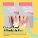 Beetles Poly Extension Gel 60g - Natural Pink Jelly Gel Builder for Trendy Nail Art Design - Salon Quality DIY at Home - Christmas Nails Gifts for Women - Buy Online on SooperMarket.com