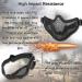 Emageren Foldable Airsoft Masks & Protective Glasses | Half-Facial Protection for Halloween Cosplay Paintball & Military Use - Buy Online on SooperMarket.com