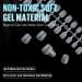 TOMICCA Extra Short Oval Nail Tips - Clear French Acrylic False Nails (240 Pcs) - Buy Online on SooperMarket.com