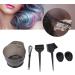 Hair Dyeing Kit Ergonomic Professional Compact Portable Mixing Tool Hair Dye Brush Bowl Ear Cover for Hairdresser for Individual Use for Hair Salon(black) - Buy Online on SooperMarket.com