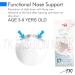 Buy Pack of 20 Kids KF-94 Face Masks - Premium 3D Disposable White 3-Layer Protection Age 3-9 Made in Korea - International Shipping - Buy Online on SooperMarket.com