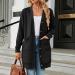Gefomuofe Cardigan Women's Long Cardigan Lightweight Loose Cardigan Long Cardigan Women's Lightweight Loose Casual Cardigan Sun Protection Shirt Holiday Beach Blouse M Black - Buy Online on SooperMarket.com