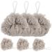 Angoily 6pcs Travel Bath Ball Adult Bath Sponge Travel Loofah with Case Exfoliating Body Wash Sponge Daily Use Bathing Ball Mesh Shower Sponge Sponges Daily Use Bath Sponge Bath Wipe Clean 1 Count (Pack of 1)