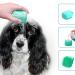 ELEGX Pet Grooming Bath Massage Brush with Soap Dispenser - Yellow - Buy Online on SooperMarket.com