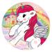 Dekora - Edible Paper Unicorn Cake Topper - 16 cm Unicorn 16 cm