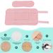 Reusable Bio-Ribinus Oil Pack Set | Double-Layer Castor Oil Wraps for Waist & Neck | Washable Pink Castor Oil Packs - International Shipping Available - Buy Online on SooperMarket.com
