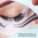 Premium Eyelash Extension Tweezers Set - 3-Part Silver Dolphin Tool for Perfect Fans - Buy Online on SooperMarket.com