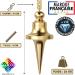 Esoteric Radiesthesia Pendulum Set - Gold Dripping Oracle & Witness Pendulum for Geobiology & Magnetizers | International Shipping Available - Buy Online on SooperMarket.com