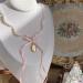 Oralgo's French Style Pearl Necklace & Collarbone Chain - Elegant Loops for Women & Girls | International Shipping - Buy Online on SooperMarket.com