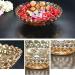 Kitchen Countertop Fruit Rack Fruit Basket Fruit Bowl Fruit Basket Bowl Fruit Basket Creative Crystal Glass Bead Dot Fruit Bowl for Kitchen Decoration Colorful Gold Black Fruit (Color : OneColor) - Buy Online on SooperMarket.com