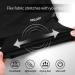 ARSUXEO Men's 2 in 1 Active Running Shorts with 2 Zipper Pockets B191 Black Medium - Buy Online on SooperMarket.com
