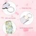 Valyria Sublimation Blanks Chapstick & Lipstick Holder Keychains Bulk Pack - White Rectangle (20 Pcs) - Buy Online on SooperMarket.com