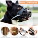 Vossot Silicone Basket Muzzle for Small & Medium Dogs - Adjustable Black Eat & Drink Friendly - Buy Online on SooperMarket.com