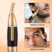 Portable Waterproof Nose and Ear Hair Trimmer - Electric Trimmer with Large-Capacity Storage for Easy Cleansing | Ideal for Home & Travel - Buy Online on SooperMarket.com