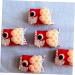 EXCEART 20 Pcs Diy Accessories Hair Pin Tiara Glow Tracks Cars Art Pin Headband Diy Materials Lapel Supplies Mx4pcs Redx4pcs - Buy Online on SooperMarket.com