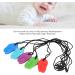 Alomejor 5pcs Silicone Teething Necklace - Soothing Baby Teethers for Gum Relief | International Shipping Available - Buy Online on SooperMarket.com