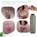 Waterdrop Starter Set Glass - 600ml Black Frosted Bottle + 18 Sugar-Free Microtrinks in 6 Fruity Varieties | Tasting Package for Refreshing Beverages - Buy Online on SooperMarket.com