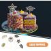HOLIDYOYO 24pcs Graduation Cupcake Toppers Picks Class of 2024 Cake Toppers Congrats Grad Cake Picks Dessert Toppers Toothpick For Graduation Party Supplies Cake Decorations - Buy Online on SooperMarket.com