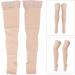 High Compression Breathable Elastic Compression Socks - X-Large Open Toe Stockings for Outdoor Sports - Buy Online on SooperMarket.com