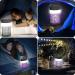 Mosquito Killer lamp Portable Bug Zapper Light Bulbs & Waterproof Camping Lantern 1800mAh Battery USB and Solar Rechargable LED Insect & Fly Killer for Outdoor Home Bedroom Backyard Patio Black - Buy Online on SooperMarket.com