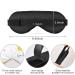 Haskirky Light Blocking Eye Mask for Deep Sleep - Breathable & Adjustable for Adults - Ideal for Travel, Yoga, Meditation - Cute Kawaii Stars Design - Buy Online on SooperMarket.com