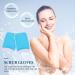 FOMIYES Exfoliating Bath Gloves and Mitts Set - Blue Turkish Towel for Body Scrubbing & Shower - 2pcs Kit for Kids & Adults - Buy Online on SooperMarket.com