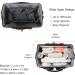 Pomelo Embossed Black Baby Changing Bag with Pram Clips and Changing Mat - Mom and Dad's Ultimate Essential - Buy Online on SooperMarket.com
