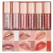 BANGFENG 6PCS Lip Oil Light Lipgloss Set  Moisturizing Hydrating Lip Glow Oil Lip Gloss Kit High Shine Lip Plumping Glass Finish Lip Gloss Liquid Lipstick for Women (Set A)