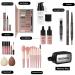 All-in-One Makeup Kit - 20 Colors Eyeshadow Palette RUIGPRO Foundation Brushes & More - Perfect Gift for Women Girls & Teens | International Shipping - Buy Online on SooperMarket.com