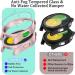 Samsung Galaxy Watch 5/4 40mm Screen Protector Case 6+6Pack - Bubble Free Tempered Glass Film + Waterproof Bumper - Black/Rose Gold/Pink/Silver/Leopard/Clear - Buy Online on SooperMarket.com