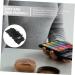 Mikinona Sponge Eyeshadow Brush 50pcs Makeup Sponges Bulk Makeup Eyeshadow Brush Cleaning Brush Lipstick Miss Make up Size 2 Black - Buy Online on SooperMarket.com