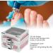 Nail Drill Bits Holder Container 25 Holes Aluminum Alloy Nail Grinding Bits Storage Box Organizer (Pink) - Buy Online on SooperMarket.com