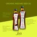 Jiva Organics Organic Mustard Oil 1L - Non-GMO Premium Cold Pressed 33.8 Fl Oz - Buy Online on SooperMarket.com