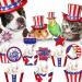 48pcs 4th Of July Cupcake Toppers Wrappers Independence Day Cupcake Toppers Firework Star USA Patriotic Cupcake Picks Patriotic Party Supplies Cake Decorations - Buy Online on SooperMarket.com