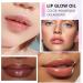 SBHEANGBA Moisturizing Lip Oil No-Sticky Lip Gloss Tinted Lip Balm Lip Care Long Lasting Clear Liquid Lipsticks Plump Lip Glow Oil For Dry Lip's Moisturizing Hydrating And Nourishing 06# Transparent - Buy Online on SooperMarket.com