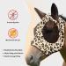 Harrison Howard Extra-Full UV Protection Fly Mask - Breathable Stretchable Leopard Pattern for Full Visibility & Ventilation - Buy Online on SooperMarket.com
