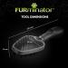 FURminator Dual Grooming Brush for Cats and Dogs - Shedding Tool for Effective Pet Hair Removal - Buy Online on SooperMarket.com