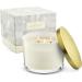 Birthday Gifts for Her | Large Vanilla Scented Candle - 3 Wick Soy Candle for Mom | Relaxing Aromatherapy & Stress Relief - 50 Hours Burn Time - Buy Online on SooperMarket.com