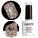 RARJSM Reflective Glitter Gel Polish - Sparkly Nude Brown for Winter Nail Art | 7.5ML UV LED Manicure - Buy Online on SooperMarket.com