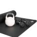 Finer Form Over-Sized Exercise Equipment Floor Mat for Weight Benches, Treadmill, Exercise Bikes, Elliptical, HIIT, Yoga and Cardio in Your Home Gym - Exercise Mats Work on both Floor and Carpet