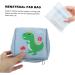 KALLORY Period Pad Pouch 2pcs | Aunt's Towel Storage Bag | Girly Decor Travel Wallet | Menstrual Pad Bag - Buy Online on SooperMarket.com