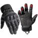 TBusingoto Tactical gloves Men Outdoor Gloves Men Touchscreen Motorcycle Gloves For Bicycle Airsoft Military Paintball for Bushcraft Hunting and Climbing Black