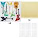 Mulukaya 28Pcs Guitar Cupcake Toppers Treat Cake Picks for Guitar Rock Music Birthday Wedding Party Decorations Supplies - Buy Online on SooperMarket.com