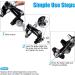 Riakrum 6-Piece Road Bike Brake Calipers Set with Aluminum Levers and Cables - Buy Online on SooperMarket.com