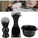 HERCHR Men's Shaving Tool Set - 3pcs Beard Grooming Kit with Brush Bowl & Holder for Mustache & Face Cleaning - Buy Online on SooperMarket.com