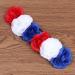 minkissy Rose Flower Headband Day of the Dead Headpiece Wedding Festival Headband for Christmas Halloween (Red White Blue) - Buy Online on SooperMarket.com