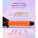 Travel Size Curling Iron - Dual Voltage Mini Curler for Short Hair | 3/4 Inch Ceramic Hair Curler with Keratin & Argan Oil | Ideal Travel Hair Styling Tool - Buy Online on SooperMarket.com