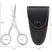 URAQT Nail Scissors Professional Stainless Steel Cuticle Scissors with Leather Pouch Sharp Manicure Scissors Pointed Beauty Scissors for Trimming Eyebrows Nose Hair Beard Finger & Toe Nail Care With Leather Case - Buy Online on SooperMarket.com